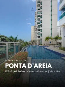 Apartamento com 4 Quartos à venda, 137m² no Ponta D'Areia, São Luís