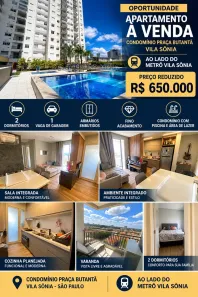 Apartamento com 2 Quartos à venda, 63m² no Instituto de Previdência, São Paulo