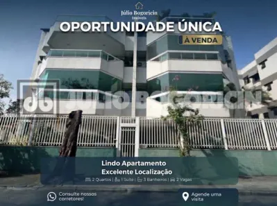Apartamento com 2 Quartos à venda, 100m² no Zumbi, Rio de Janeiro