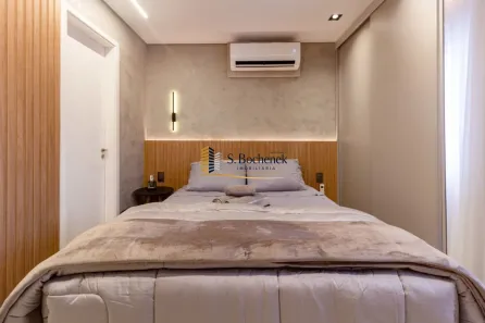 Apartamento com 1 Quarto para alugar, 24m² no Moema, São Paulo