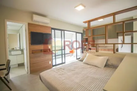 Apartamento com 1 Quarto para alugar, 35m² no Campo Belo, São Paulo