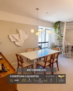 Cobertura com 3 Quartos à venda, 135m² no Rio Vermelho, Salvador