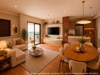Apartamento com 2 Quartos para alugar, 64m² no Vale dos Tucanos, Londrina