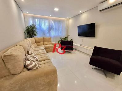 Apartamento com 3 Quartos à venda, 127m² no Gonzaga, Santos