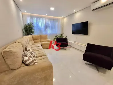 Apartamento com 3 Quartos à venda, 127m² no Gonzaga, Santos