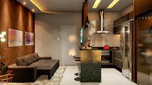 Apartamento com 1 Quarto à venda, 34m² no São Luiz, Belo Horizonte