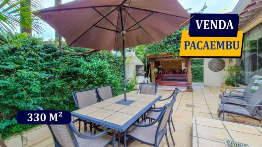 Casa com 5 Quartos à venda, 330m² no Pacaembu, São Paulo