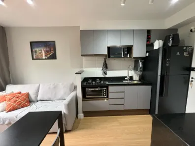 Apartamento com 1 Quarto para alugar, 27m² no Jardim Mirante, São Paulo