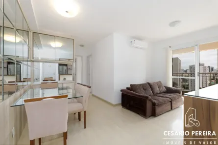 Apartamento com 2 Quartos para alugar, 62m² no Portão, Curitiba