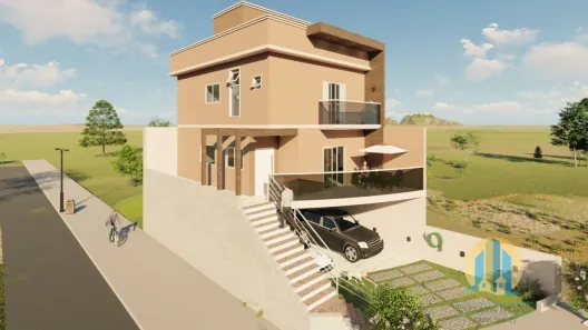 Casa com 3 Quartos à venda, 130m² no Parque Jaguari (Fazendinha), Santana de Parnaíba