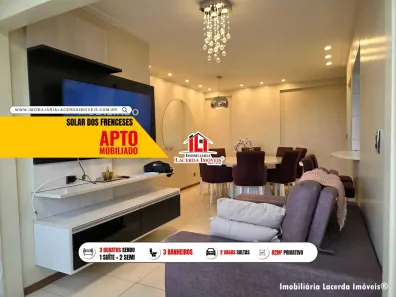 Apartamento com 3 Quartos para alugar, 90m² no Dom Pedro I, Manaus