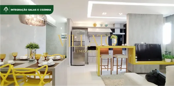 Apartamento com 2 Quartos à venda, 60m² no Vila Rosa, Goiânia