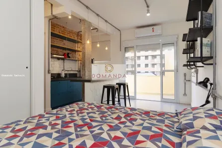 Apartamento com 1 Quarto para alugar, 37m² no Vila Buarque, São Paulo