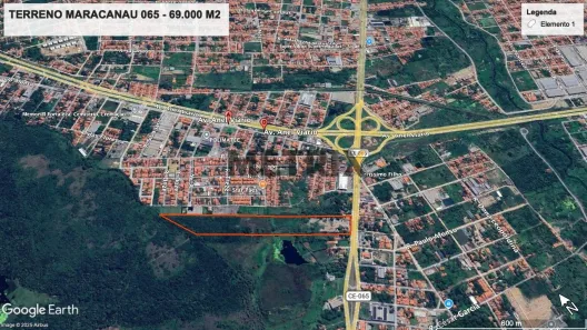 Lote/Terreno à venda, 69000m² no Jaçanaú, Maracanaú