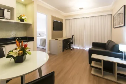 Flat com 1 Quarto à venda, 36m² no Indianópolis, São Paulo