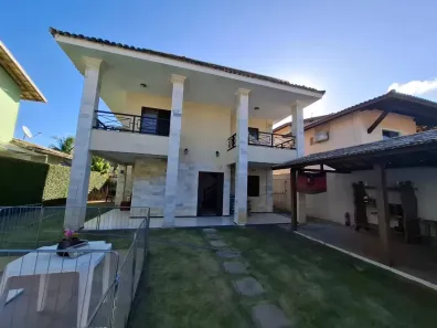 Casa de Condomínio com 5 Quartos à venda, 398m² no Busca Vida (Abrantes), Camaçari