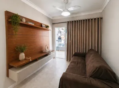 Apartamento com 1 Quarto à venda, 53m² no Boqueirão, Praia Grande