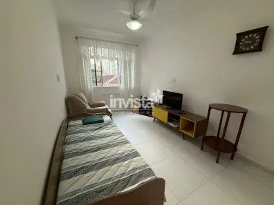 Apartamento com 1 Quarto para alugar, 62m² no Pompéia, Santos