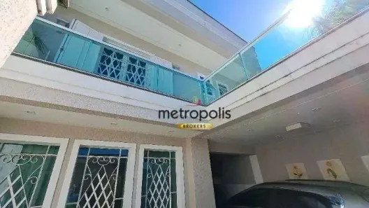 Sobrado com 4 Quartos à venda, 240m² no Vila Alzira, Santo André
