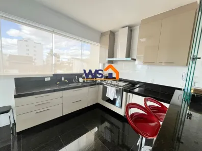Apartamento com 3 Quartos para alugar, 100m² no Alto Barroca, Belo Horizonte