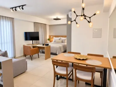 Flat com 1 Quarto para alugar, 44m² no Jardim Sumaré, Ribeirão Preto