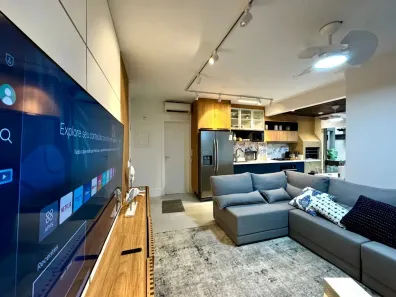 Flat com 1 Quarto à venda, 48m² no Riviera, Bertioga