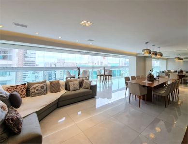 Apartamento com 3 Quartos para venda ou aluguel, 191m² no Gonzaga, Santos