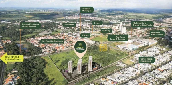 Apartamento com 2 Quartos à venda, 41m² no Bosque dos Cedros, Nova Odessa