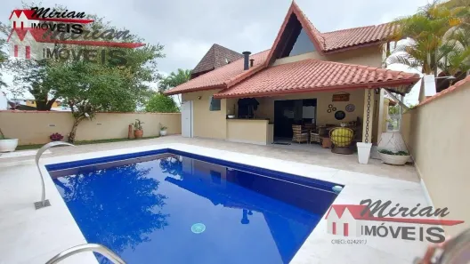 Casa de Condomínio com 5 Quartos à venda, 378m² no Bougainville Residencial III, Peruíbe