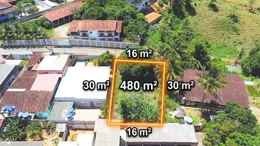 Lote/Terreno com 1 Quarto à venda, 480m² no Nova Guarapari, Guarapari