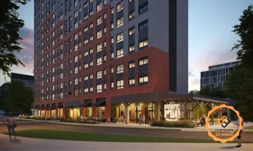Apartamento com 1 Quarto à venda, 33m² no São Gonçalo, Pelotas