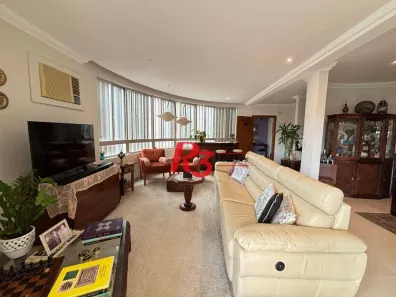 Apartamento com 4 Quartos à venda, 204m² no Pompéia, Santos