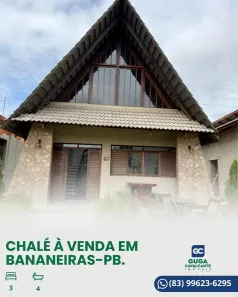 Casa de Condomínio com 3 Quartos à venda, 105m² no , Bananeiras