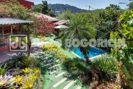 Casa de Condomínio com 5 Quartos para alugar, 392m² no Laranjeiras, Rio de Janeiro