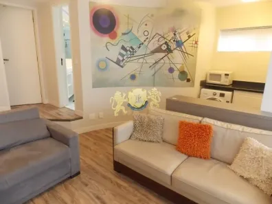Flat com 1 Quarto para alugar, 48m² no Bela Vista, São Paulo