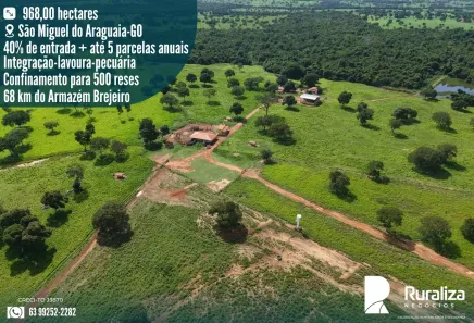 Fazenda/Sítio à venda, 968m² no , São Miguel do Araguaia