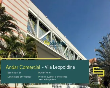 Imóvel Comercial para alugar, 495m² no Jardim Humaitá, São Paulo
