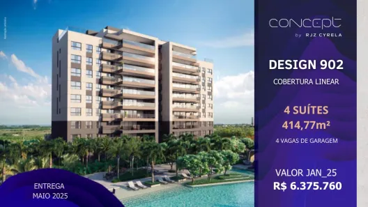 Cobertura com 4 Quartos à venda, 415m² no Barra da Tijuca, Rio de Janeiro
