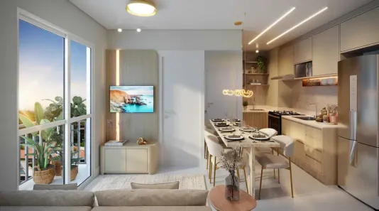 Apartamento com 2 Quartos à venda, 34m² no Lapa de Baixo, São Paulo