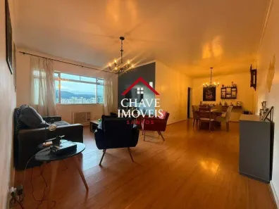 Apartamento com 3 Quartos à venda, 175m² no Gonzaga, Santos