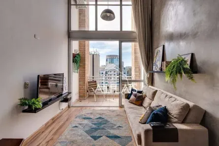Apartamento com 1 Quarto à venda, 46m² no Cidade Monções, São Paulo