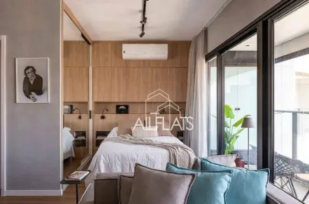 Apartamento com 1 Quarto para alugar, 39m² no Vila Nova Conceição, São Paulo