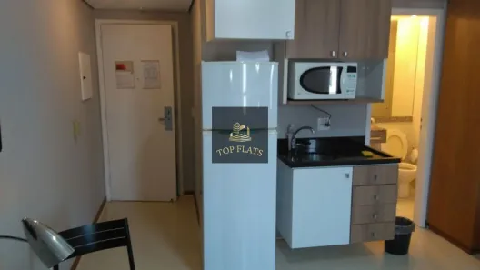 Flat com 1 Quarto para alugar, 28m² no Indianópolis, São Paulo