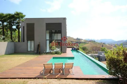 Casa de Condomínio com 5 Quartos para alugar, 570m² no Vila Alpina, Nova Lima