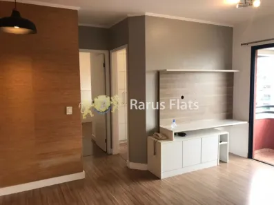 Flat com 2 Quartos para alugar, 54m² no Cidade Monções, São Paulo