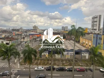 Sala Comercial com 1 Quarto para alugar, 87m² no Vila Mathias, Santos