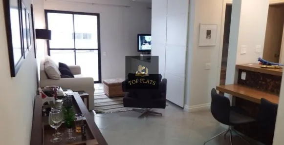 Flat com 1 Quarto para alugar, 45m² no Itaim Bibi, São Paulo