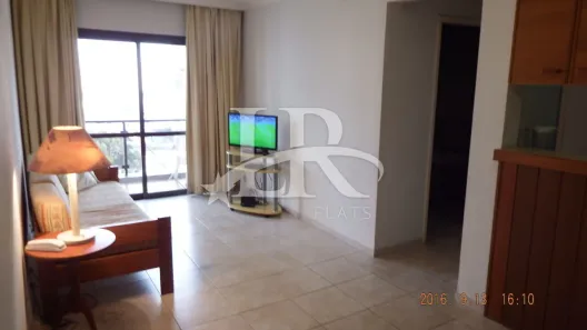 Flat com 1 Quarto para alugar, 45m² no Itaim Bibi, São Paulo