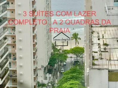 Apartamento com 3 Quartos para alugar, 133m² no Pitangueiras, Guarujá