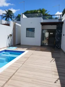 Casa com 2 Quartos para alugar, 70m² no Jauá (Abrantes), Camaçari